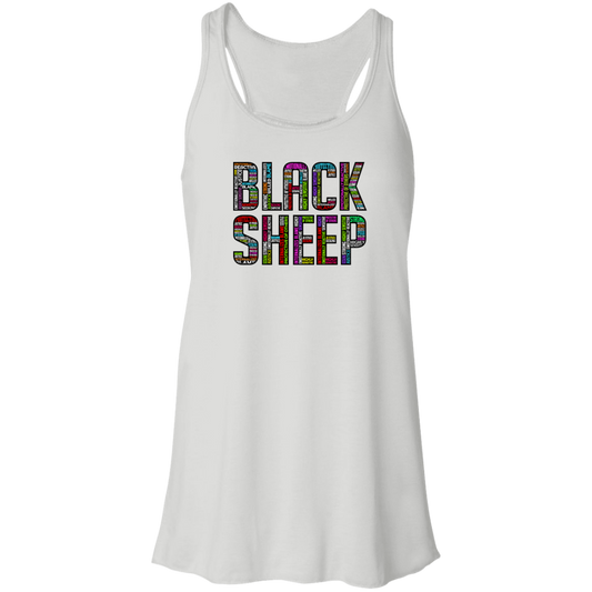 Black Sheep Attributes - B8800 Flowy Racerback Tank
