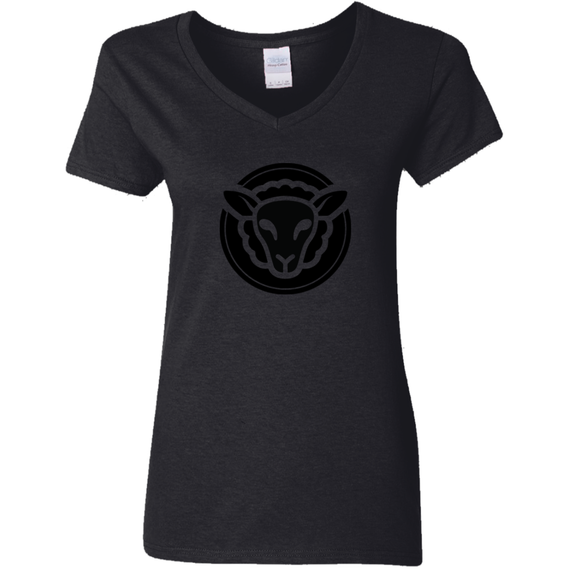 Black Sheep - G500VL Ladies' 5.3 oz. V-Neck T-Shirt