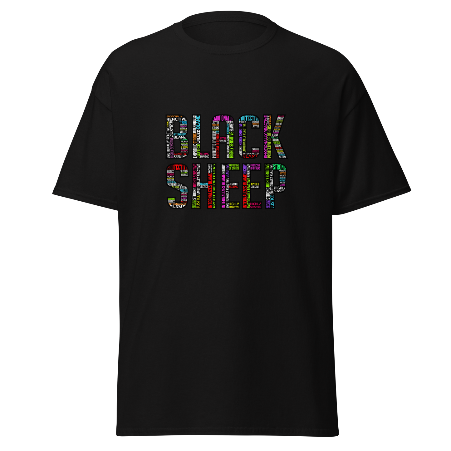 Black Sheep (Attributes) - Men’s Classic Tee - Gildan 5000