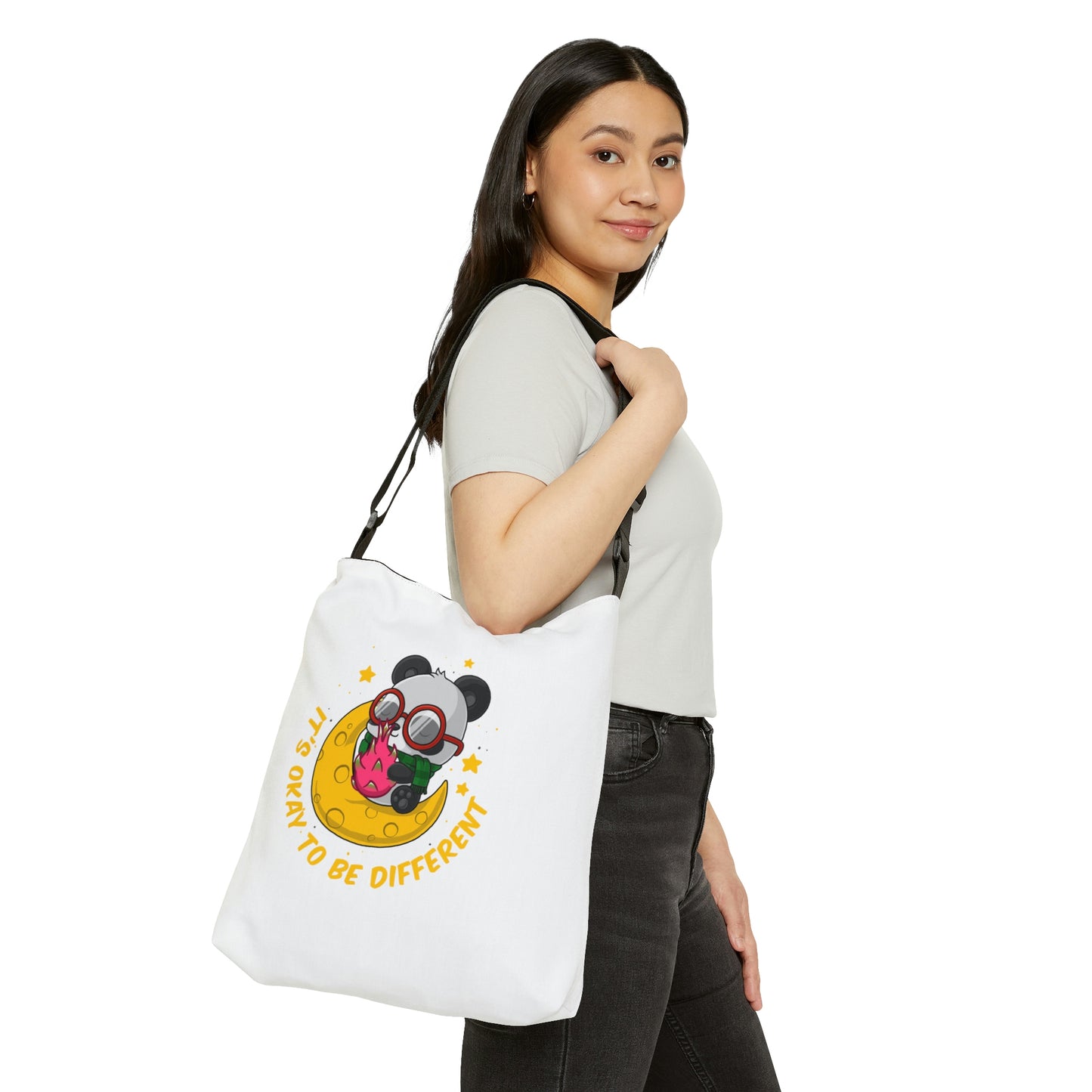 It's Okay To Be Different - Adjustable Tote Bag (AOP)