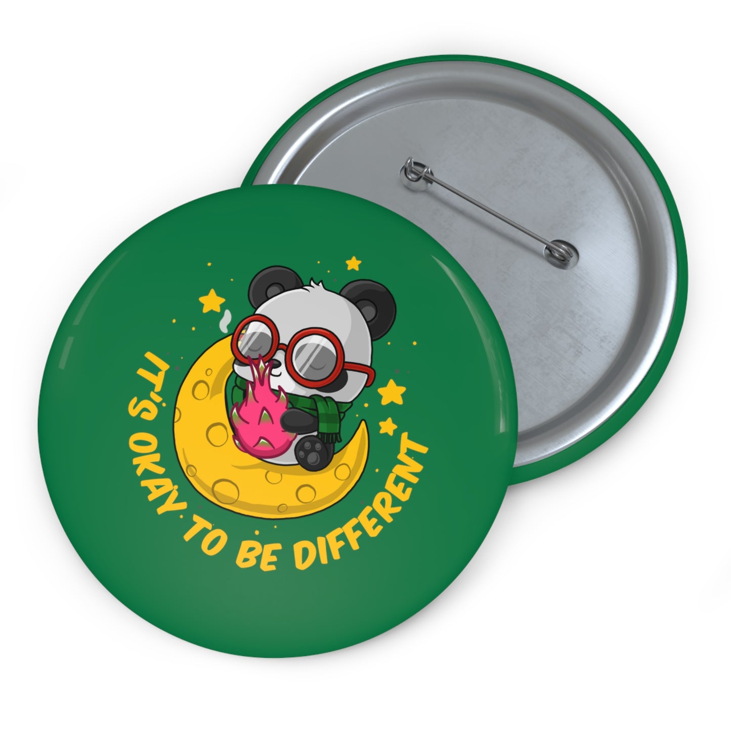 It's Okay To Be Different - Custom Pin Buttons