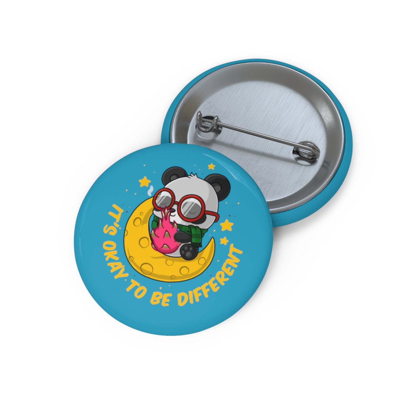 It's Okay To Be Different - Custom Pin Buttons