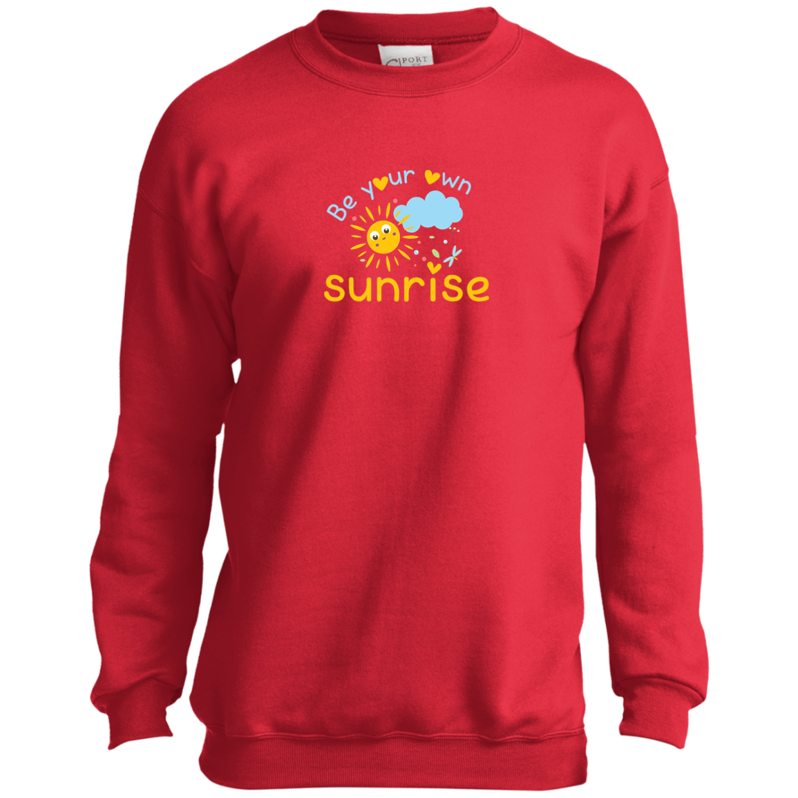 Be Your Own Sunrise - PC90Y Youth Crewneck Sweatshirt