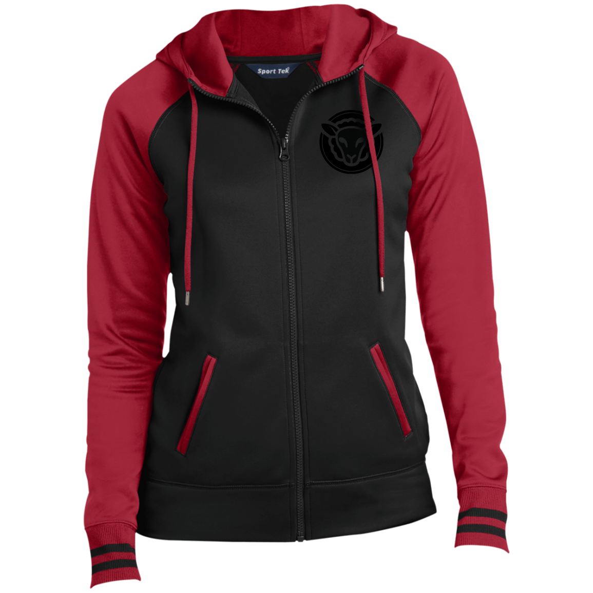 Black Sheep - LST236 Ladies' Sport-Wick® Full-Zip Hooded Jacket