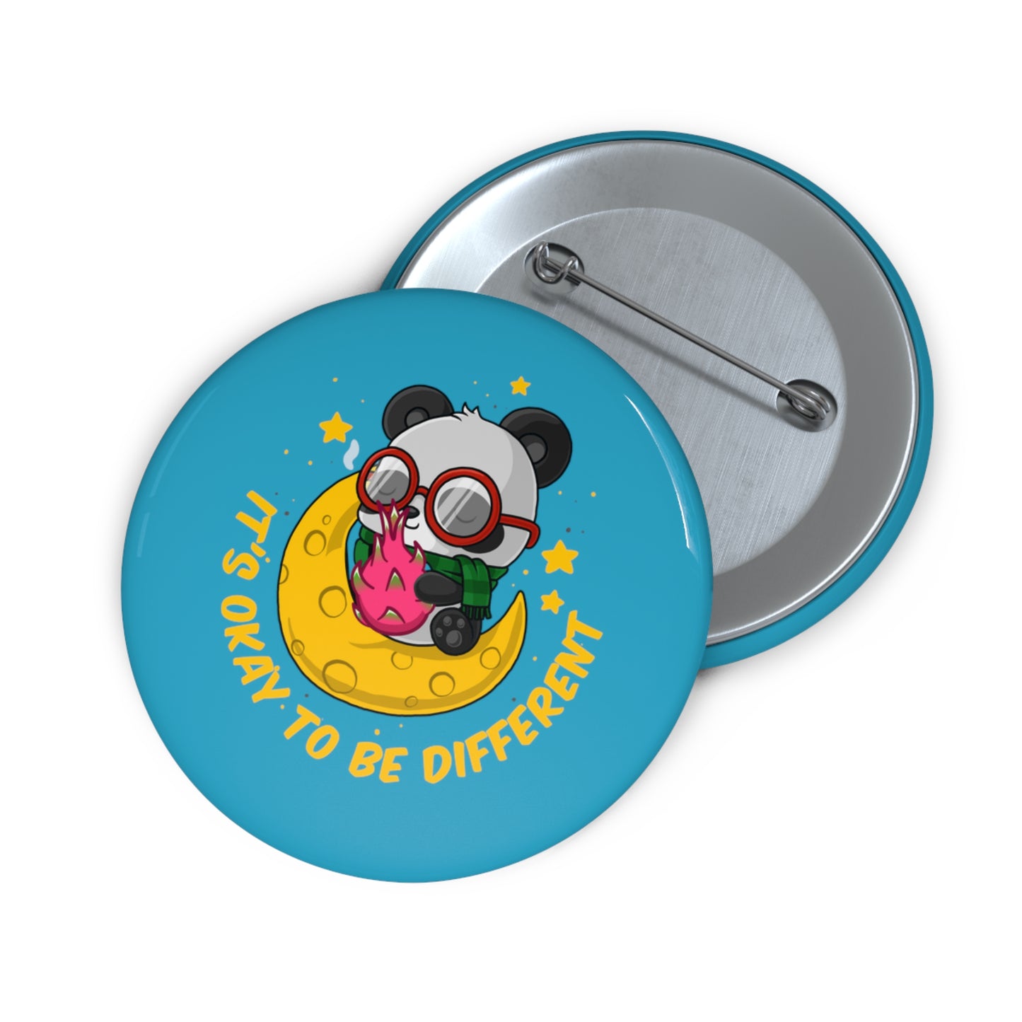 It's Okay To Be Different - Custom Pin Buttons