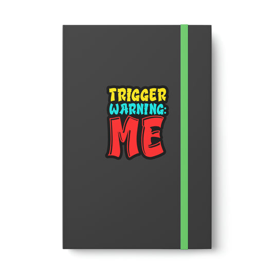 Trigger Warning - Color Contrast Notebook - Ruled