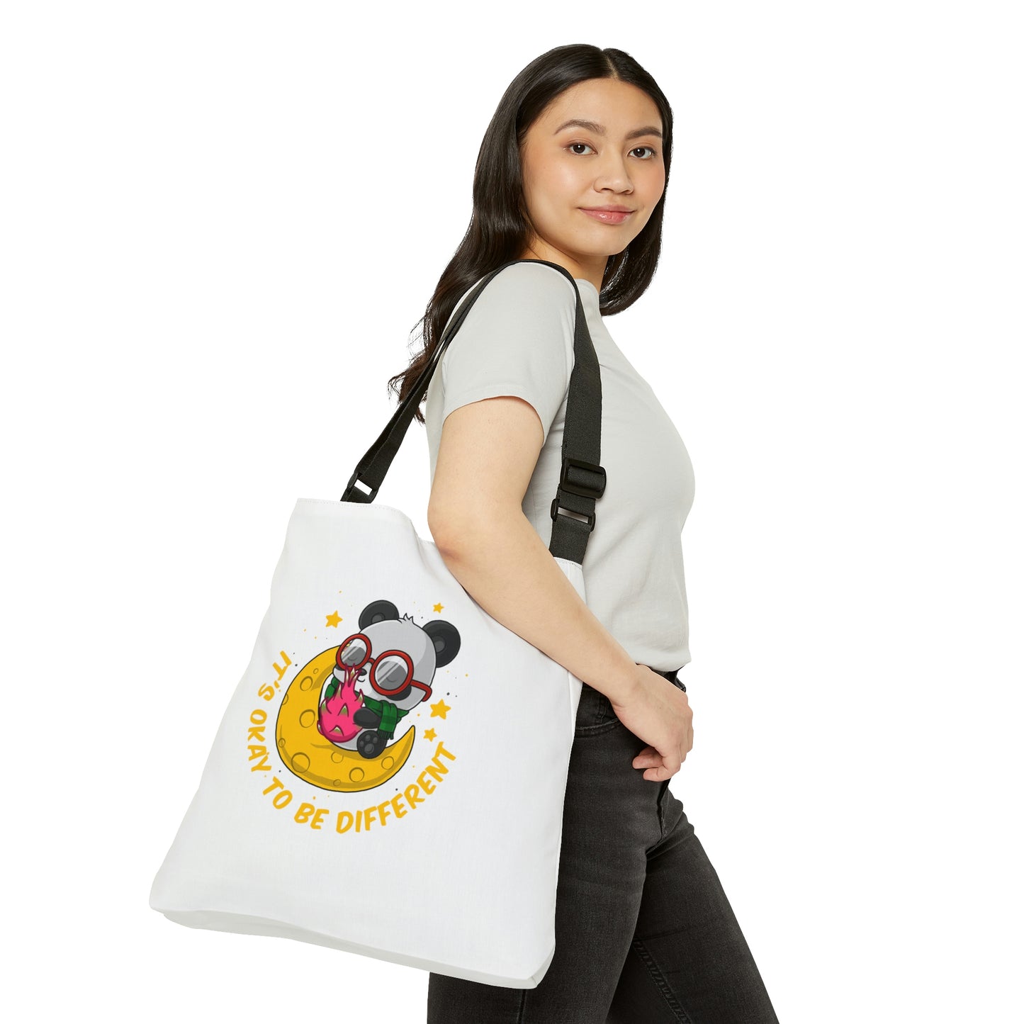 It's Okay To Be Different - Adjustable Tote Bag (AOP)