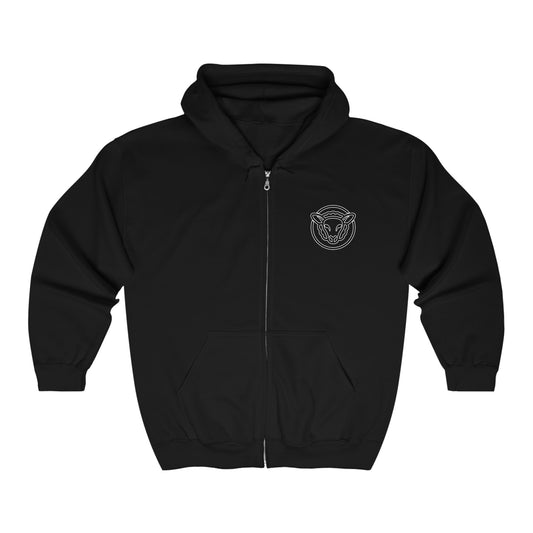 Black Sheep - Unisex Heavy Blend™ Full Zip Hooded Sweatshirt
